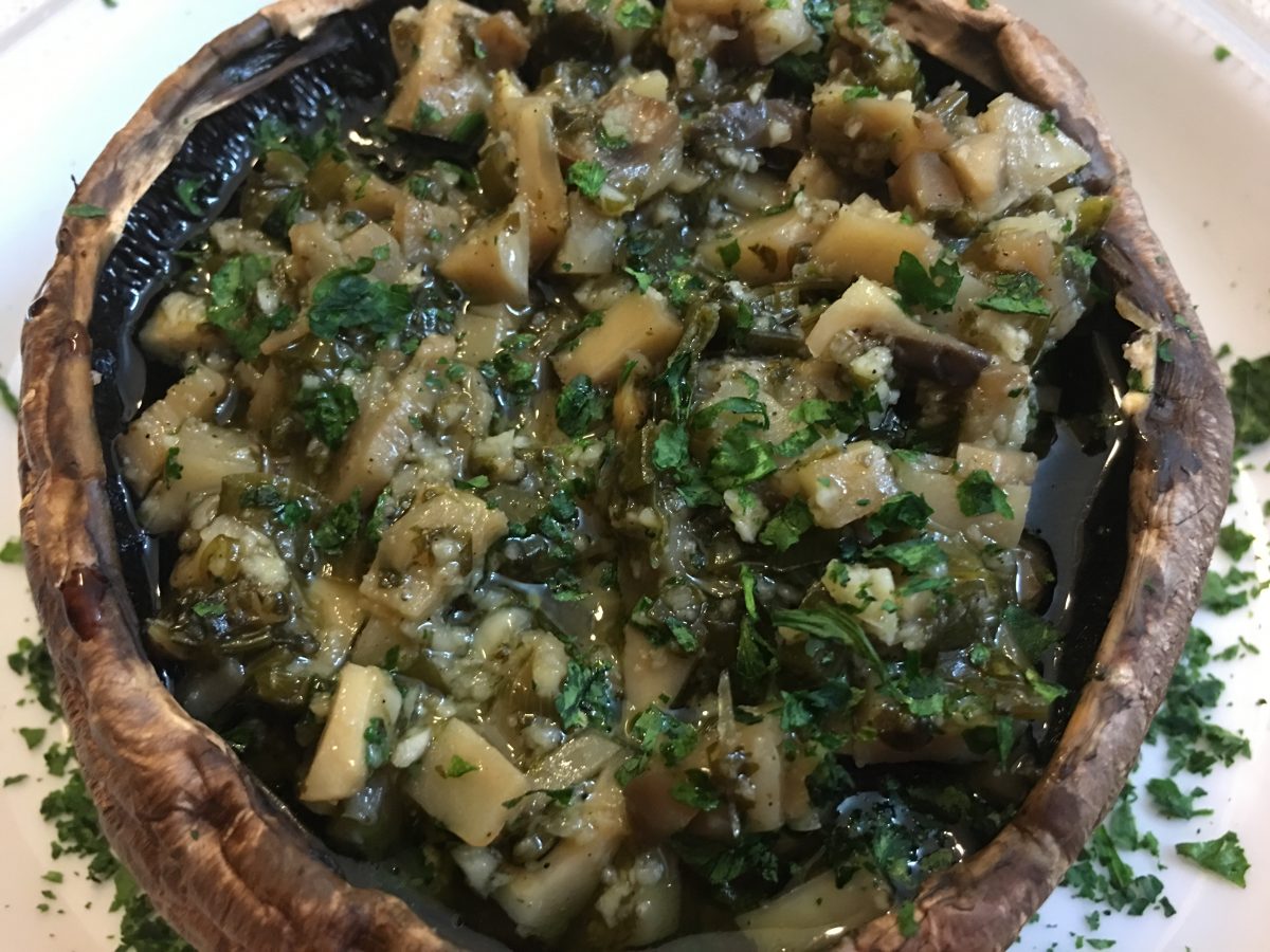 GRILLED PORTOBELLO MUSHROOMS