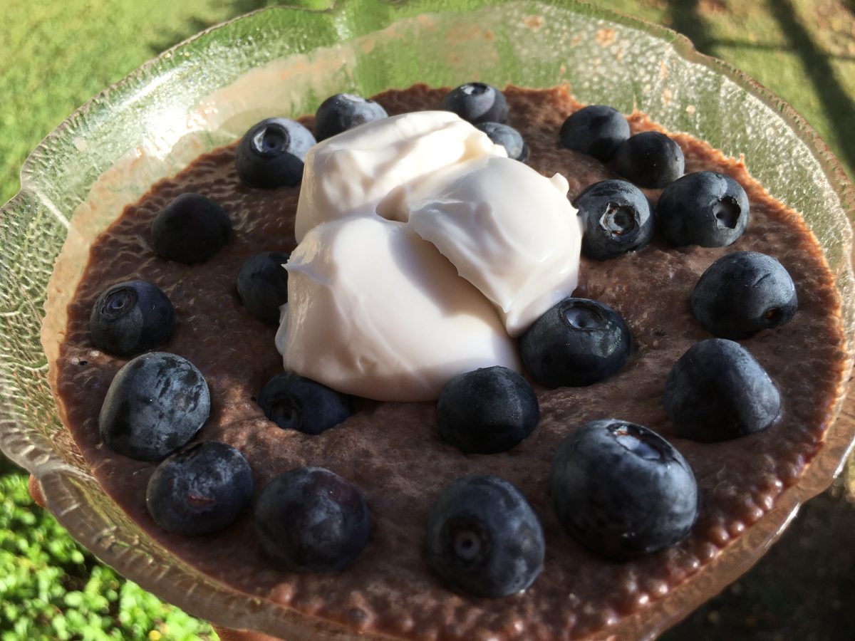CHOCOLATE CHIA PUDDING