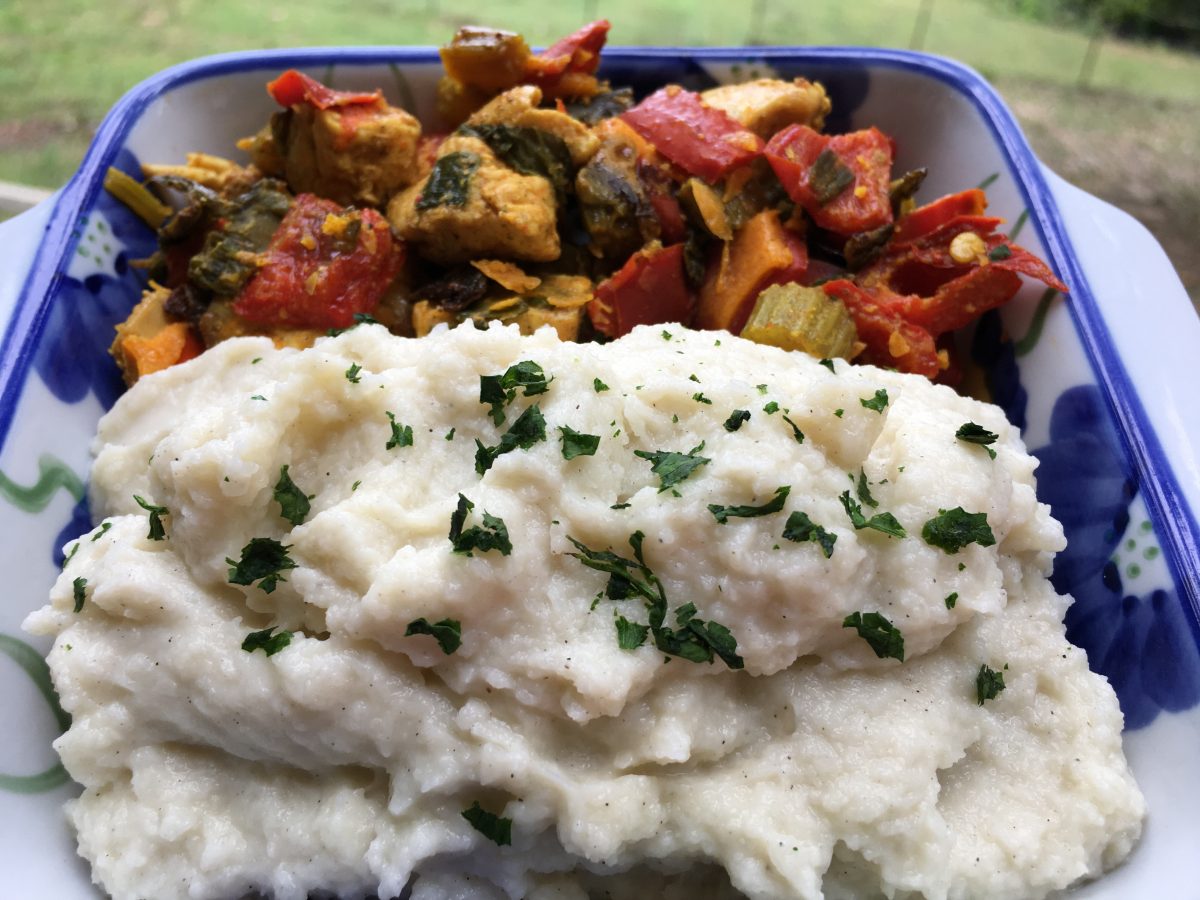 CREAMY MASHED CAULIFLOWER