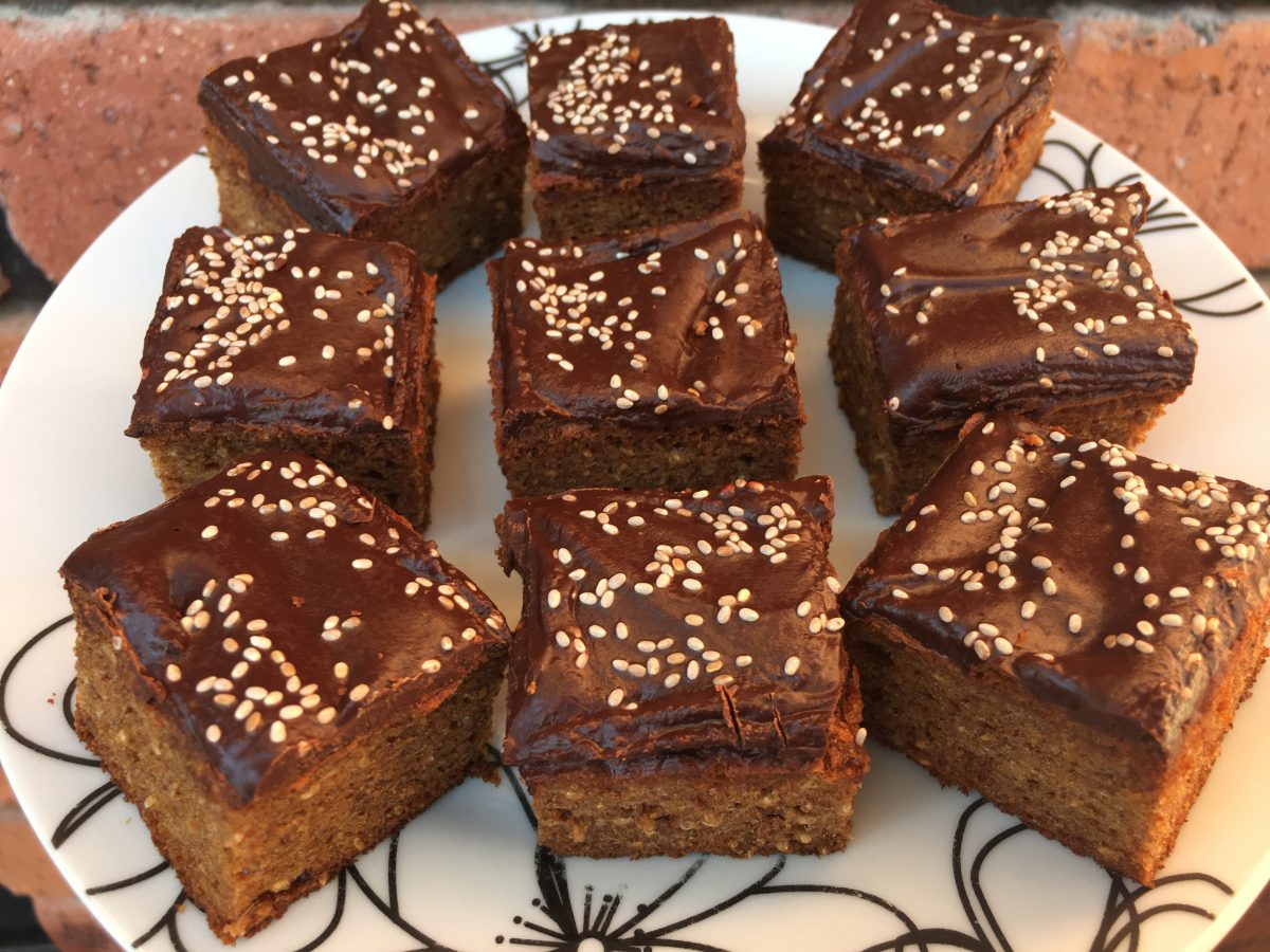 CHIA AND ALMOND SQUARES