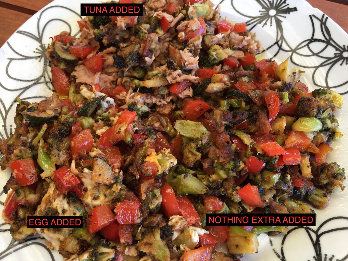 VEGGIE STIR-FRY BREAKFAST