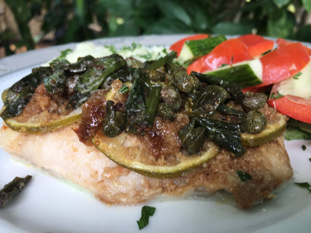 LEMON CHICKEN PICCATA