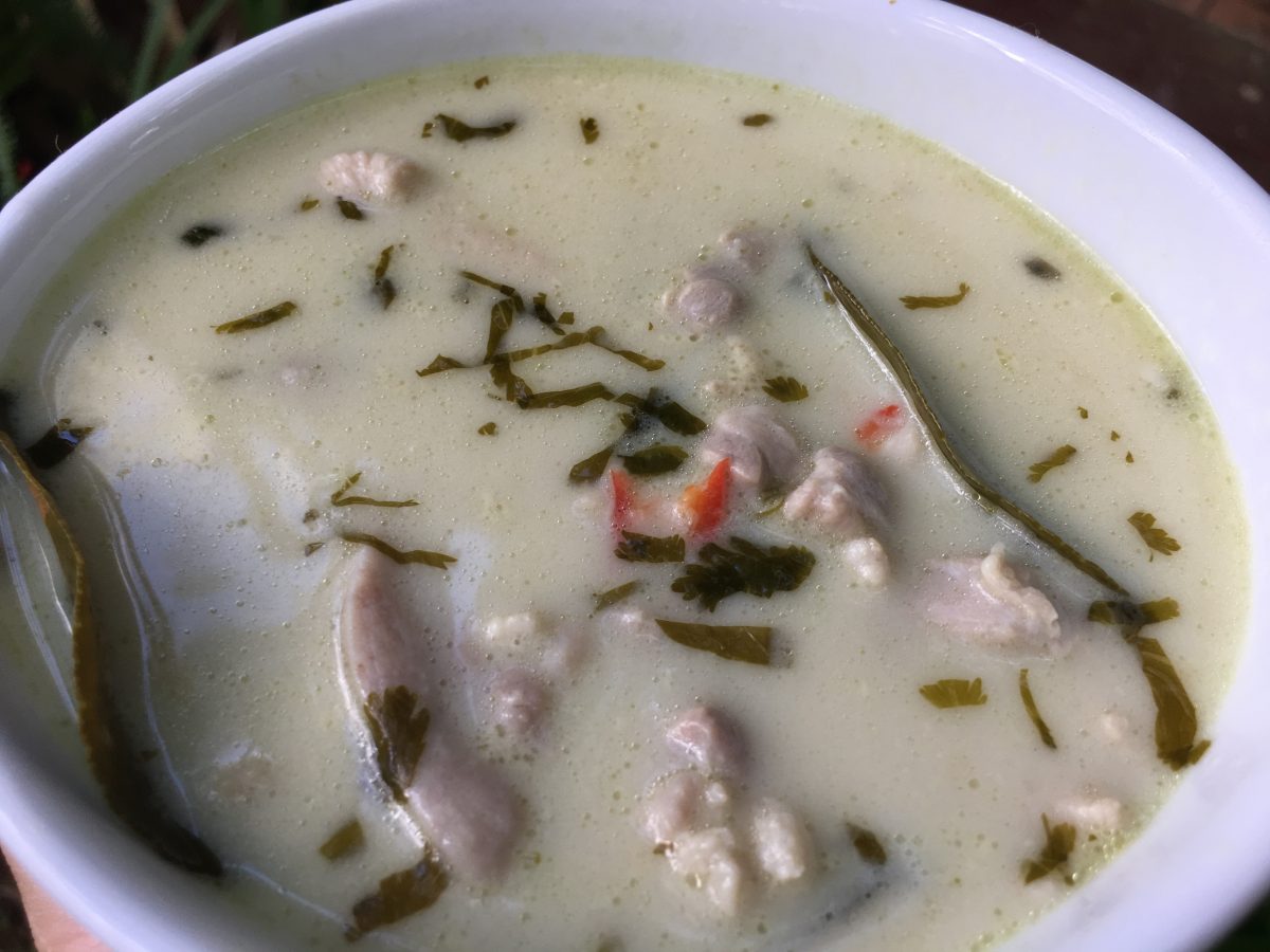 TOM KHA GAI (Thai chicken soup)