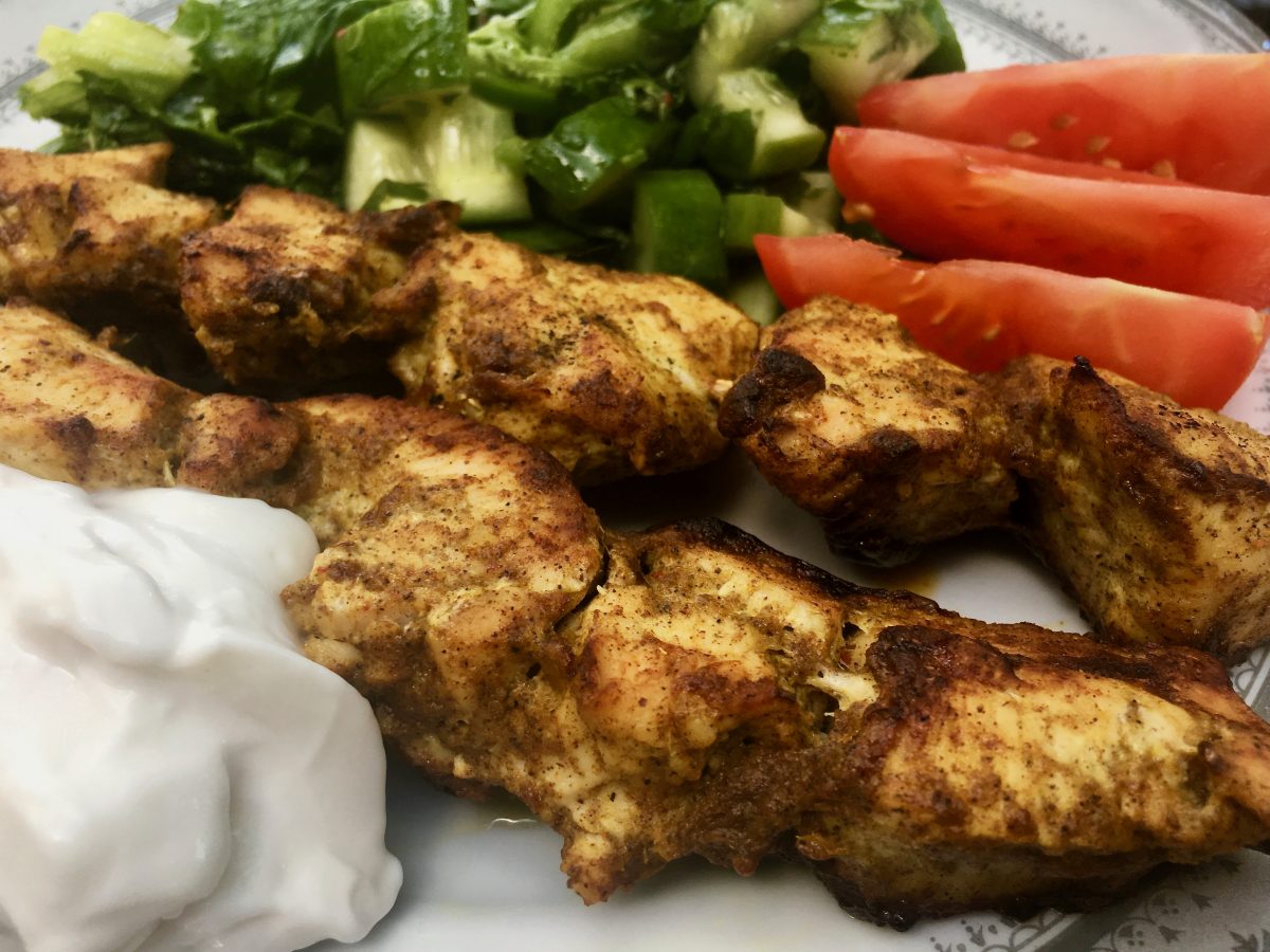 CHICKEN TIKKA SKEWERS