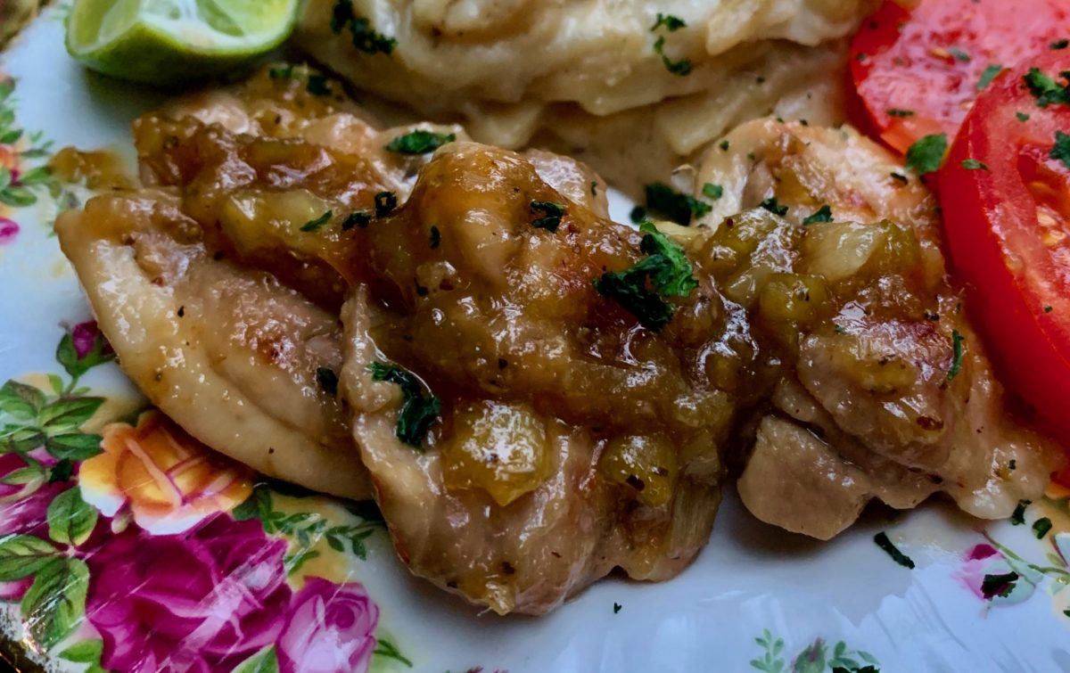 CHICKEN, LIME AND GARLIC