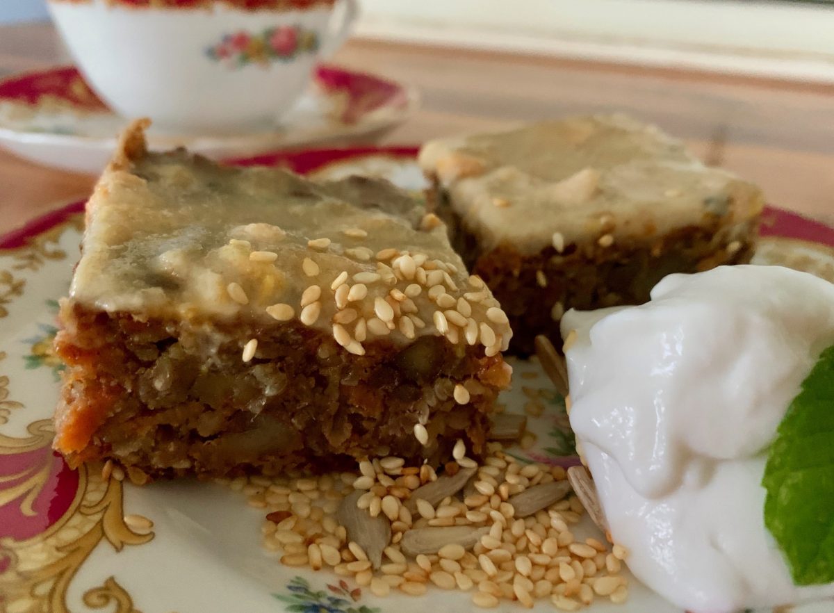 GINGER AND SESAME SLICE