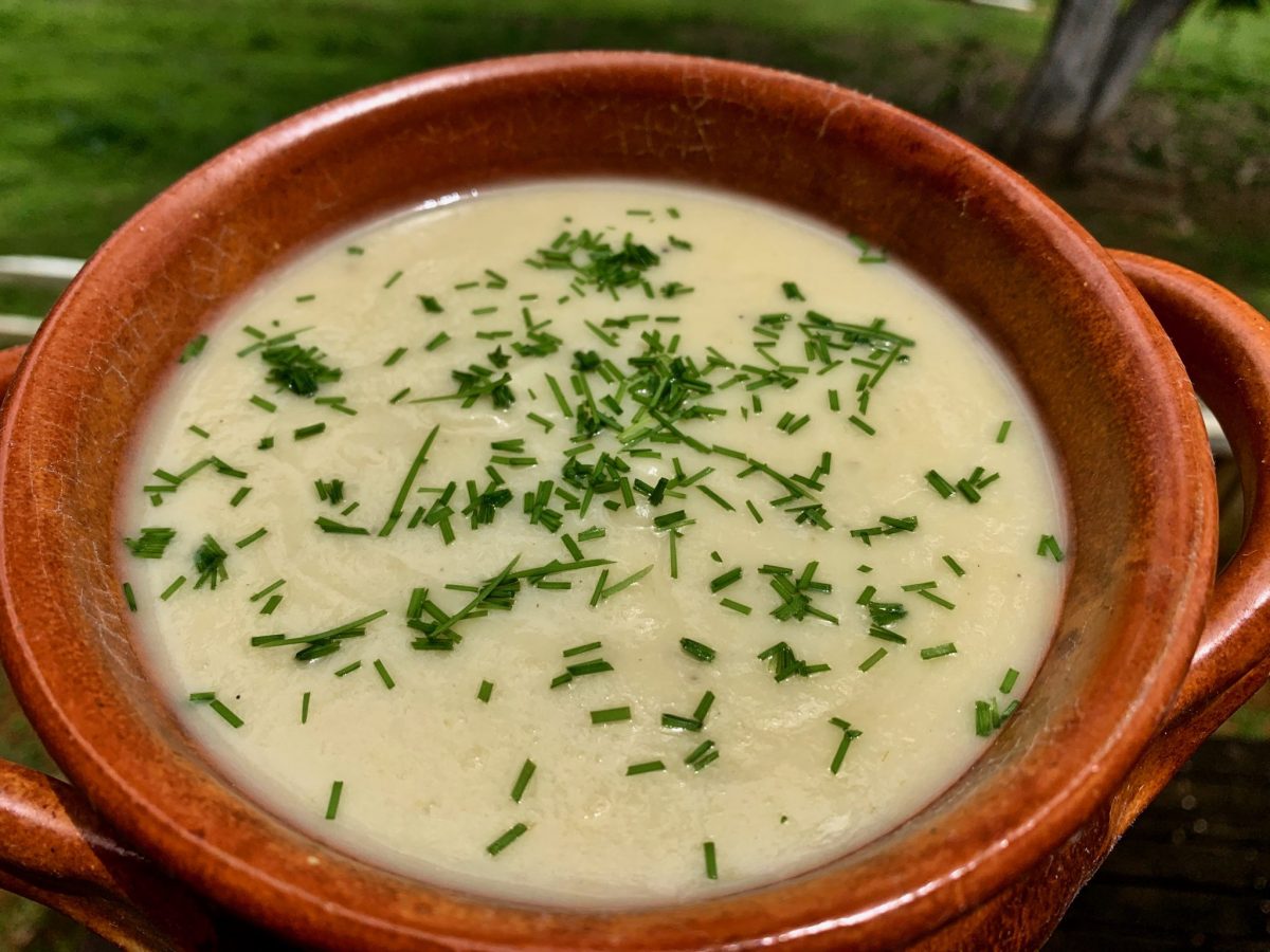 SWEDE, LEEK AND POTATO SOUP