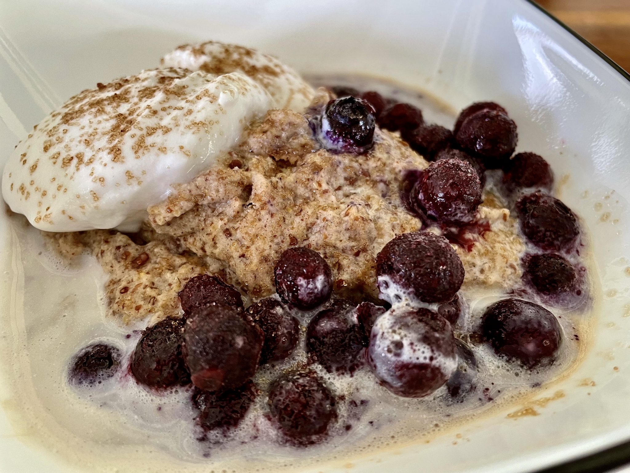 COCONUT FLOUR PORRIDGE