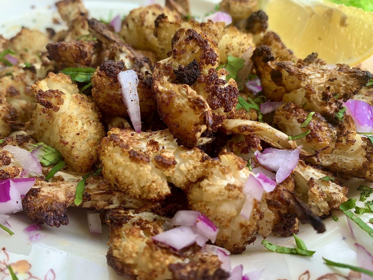 SPICY ROASTED CAULIFLOWER