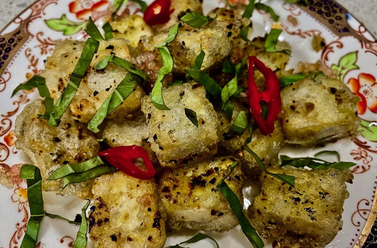 LEMON CRUSTED TOFU