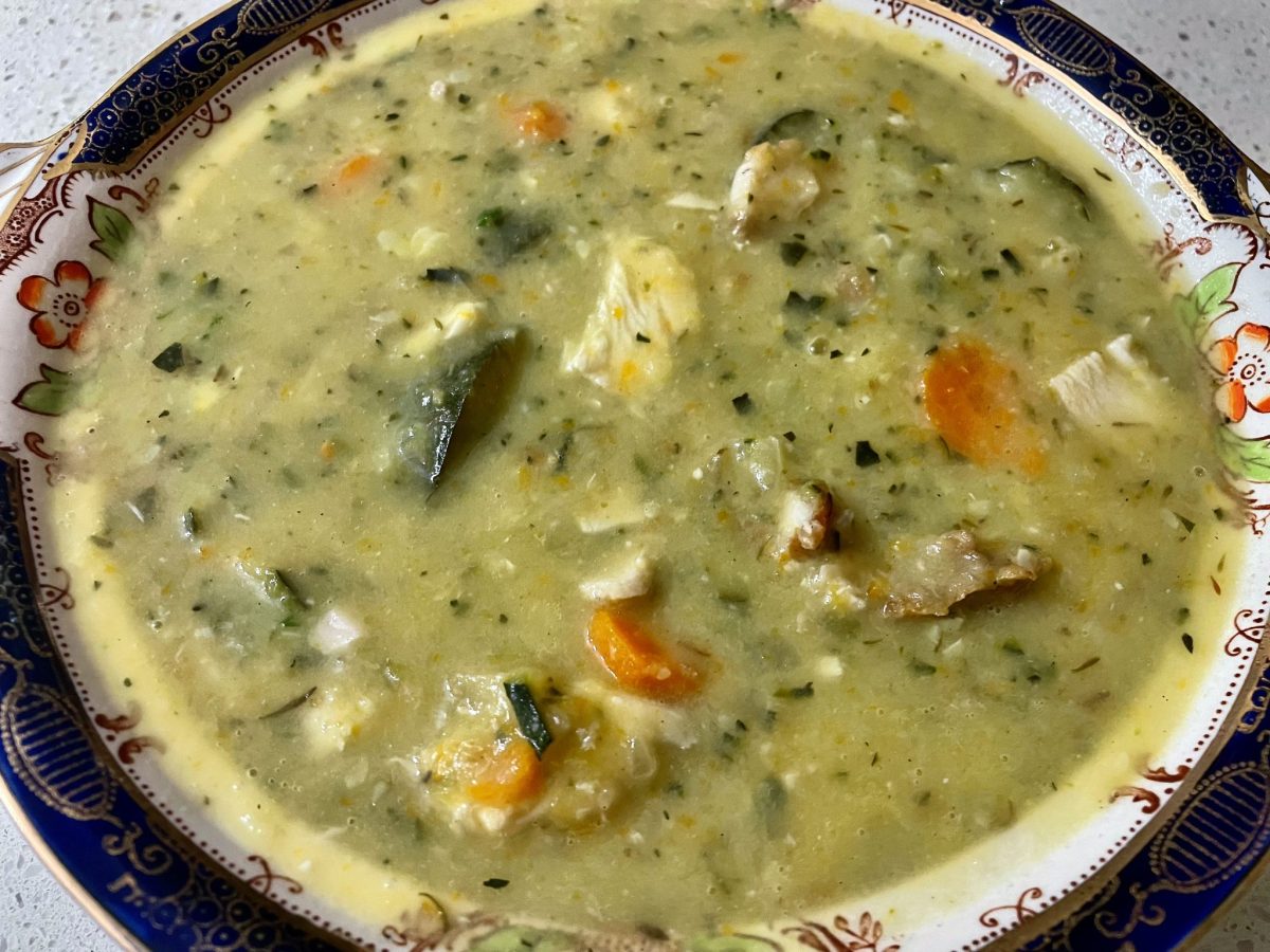 CHICKEN AND VEGETABLE SOUP