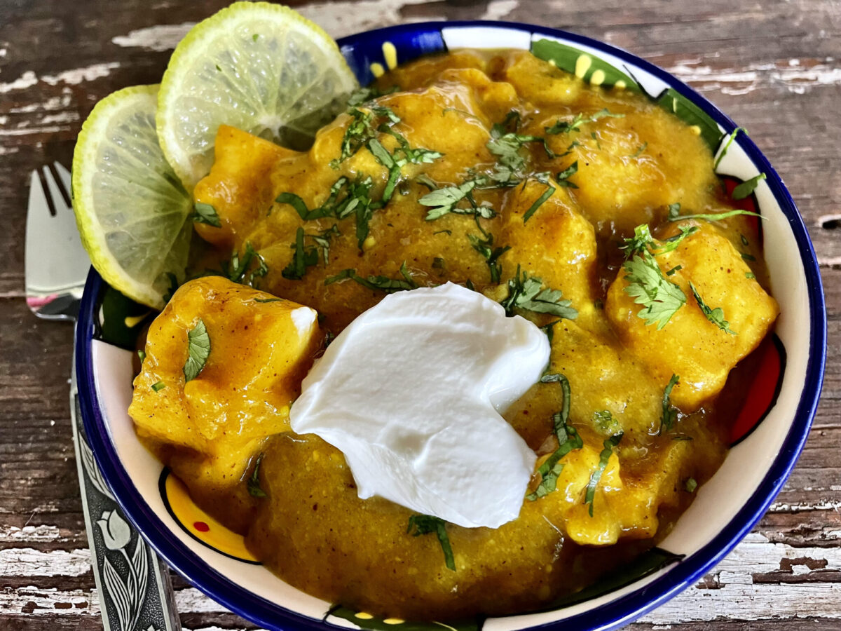 COCONUT FISH CURRY WITH LIME