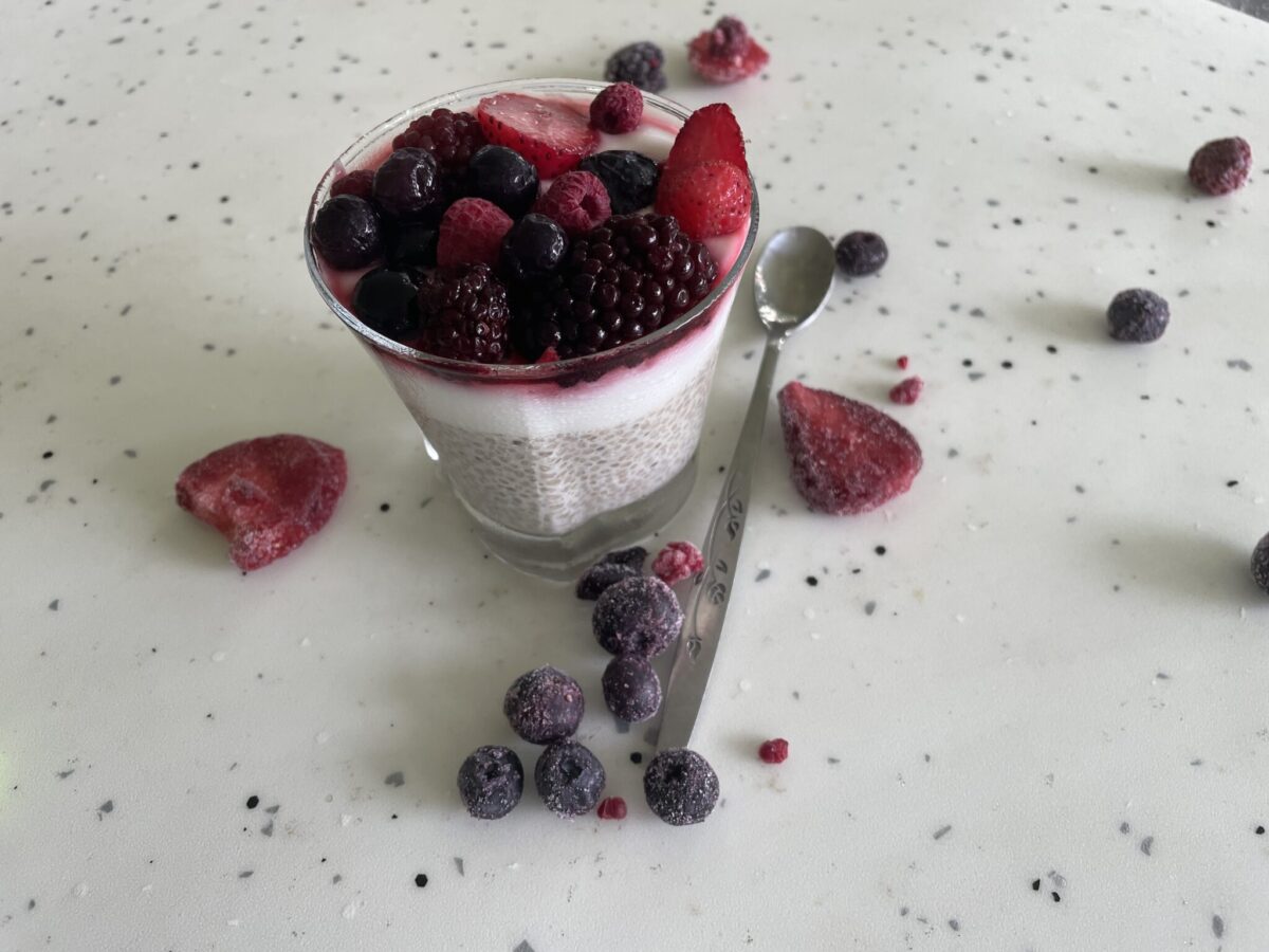 OVERNIGHT CHIA PUDDING